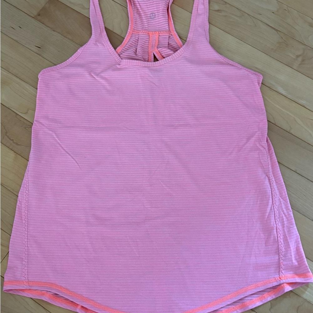 Lululemon Women's Pink Racerback Tank Top